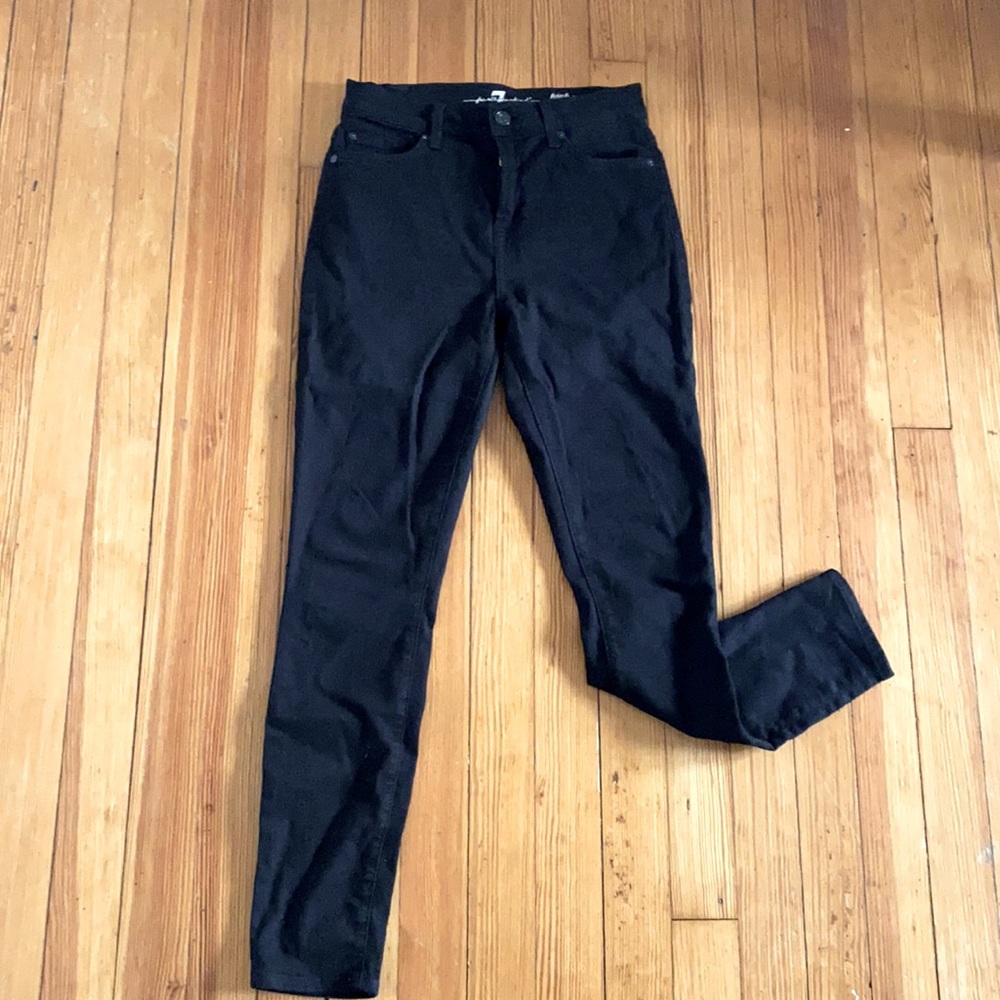 7 for all Mankind Black Jeans